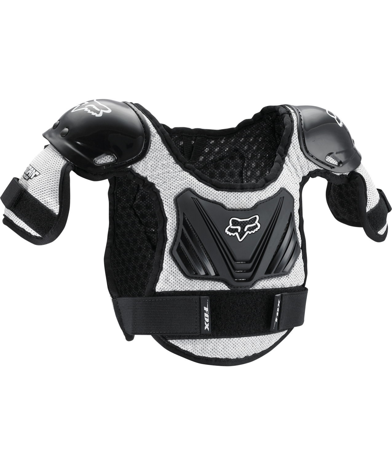 Fox Youth PeeWee Titan Roost Deflector Black/Silver M/L
