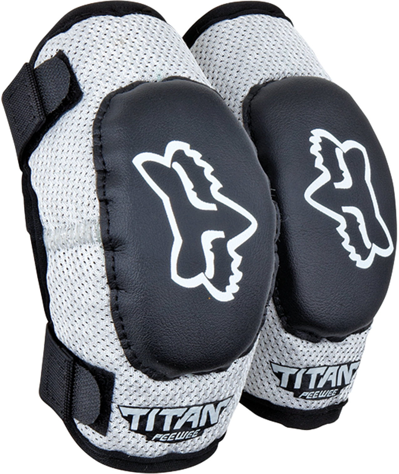 Fox Youth PeeWee Titan Elbow Guard Black/Silver One Size