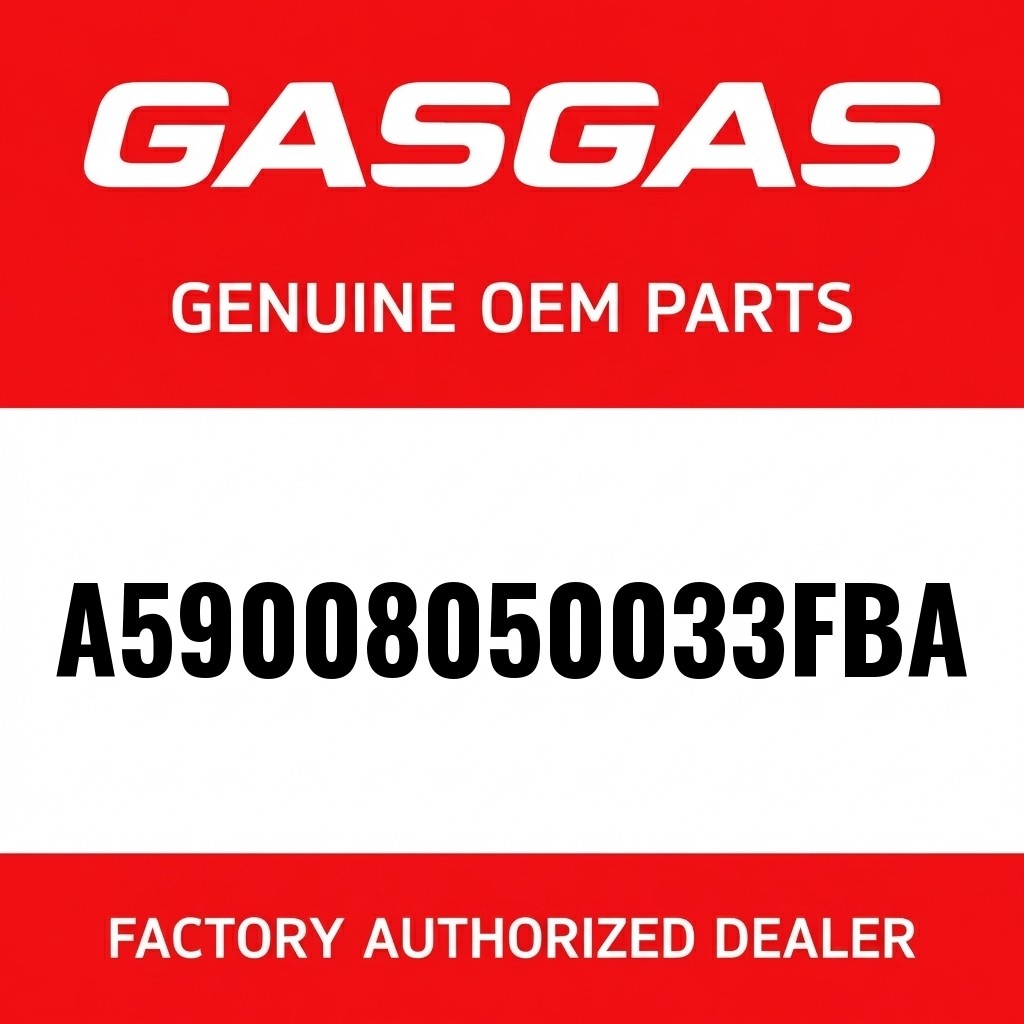 GasGas A59008050033FBA - Left Side Spoiler with Decal