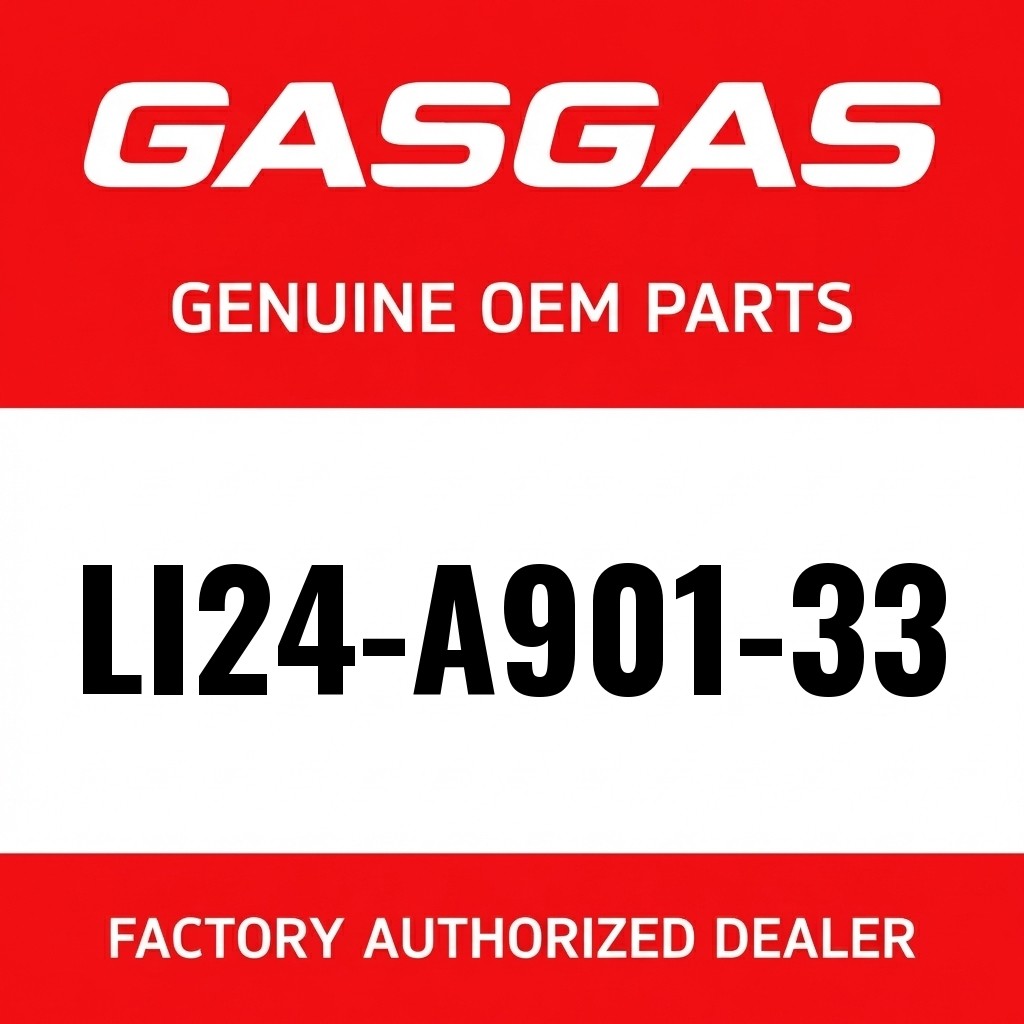 Type approval label GASGAS image 1