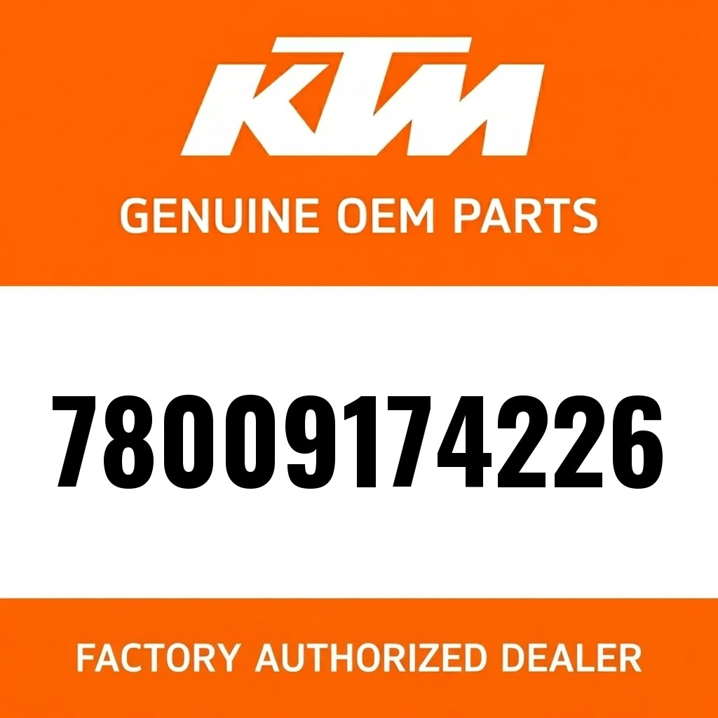KTM 78009174226 - Front Wheel Spoke M4,5x226-21''
