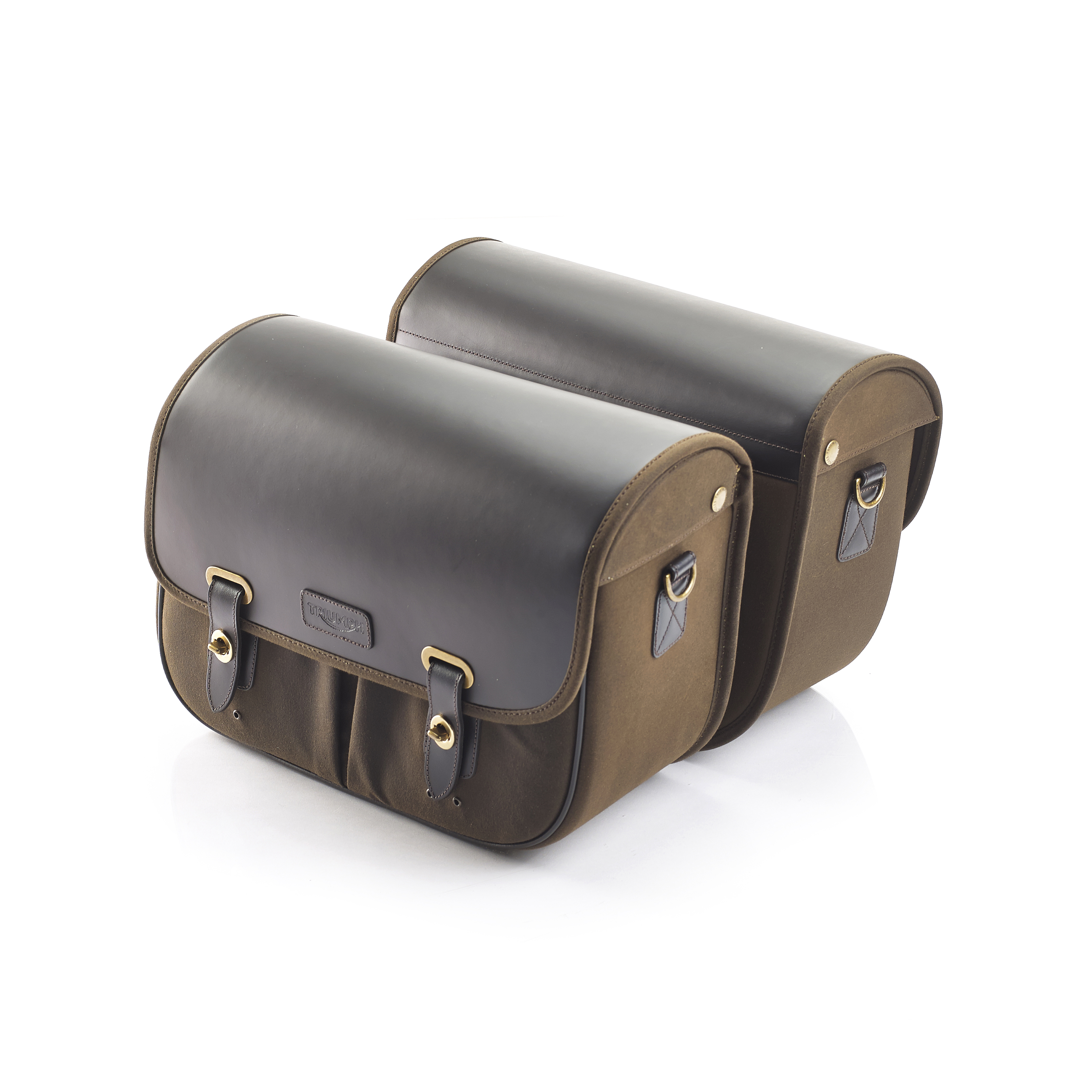 Panniers, Waxed Cotton, Olive photo 1