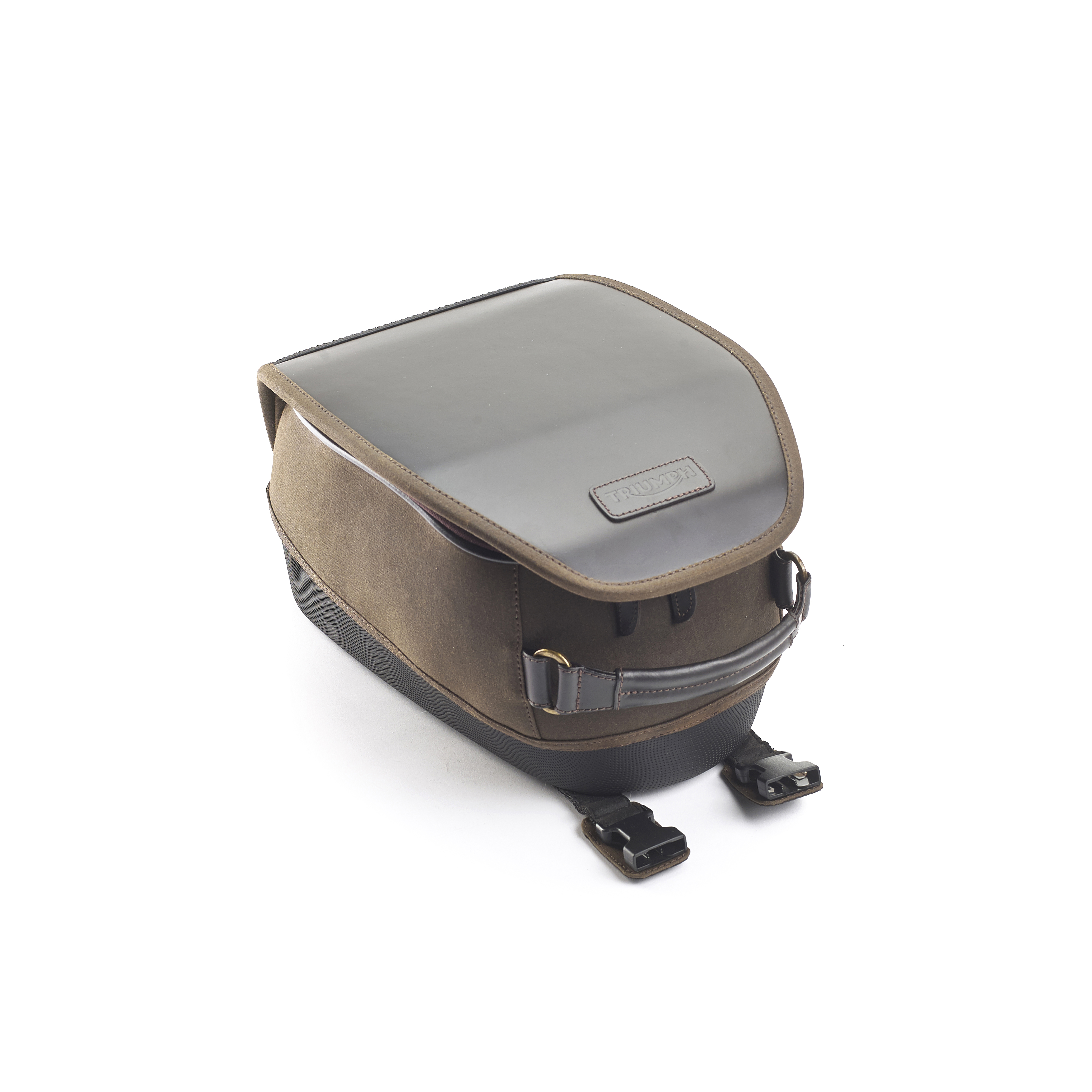 Tank Bag, Waxed, Olive photo 1