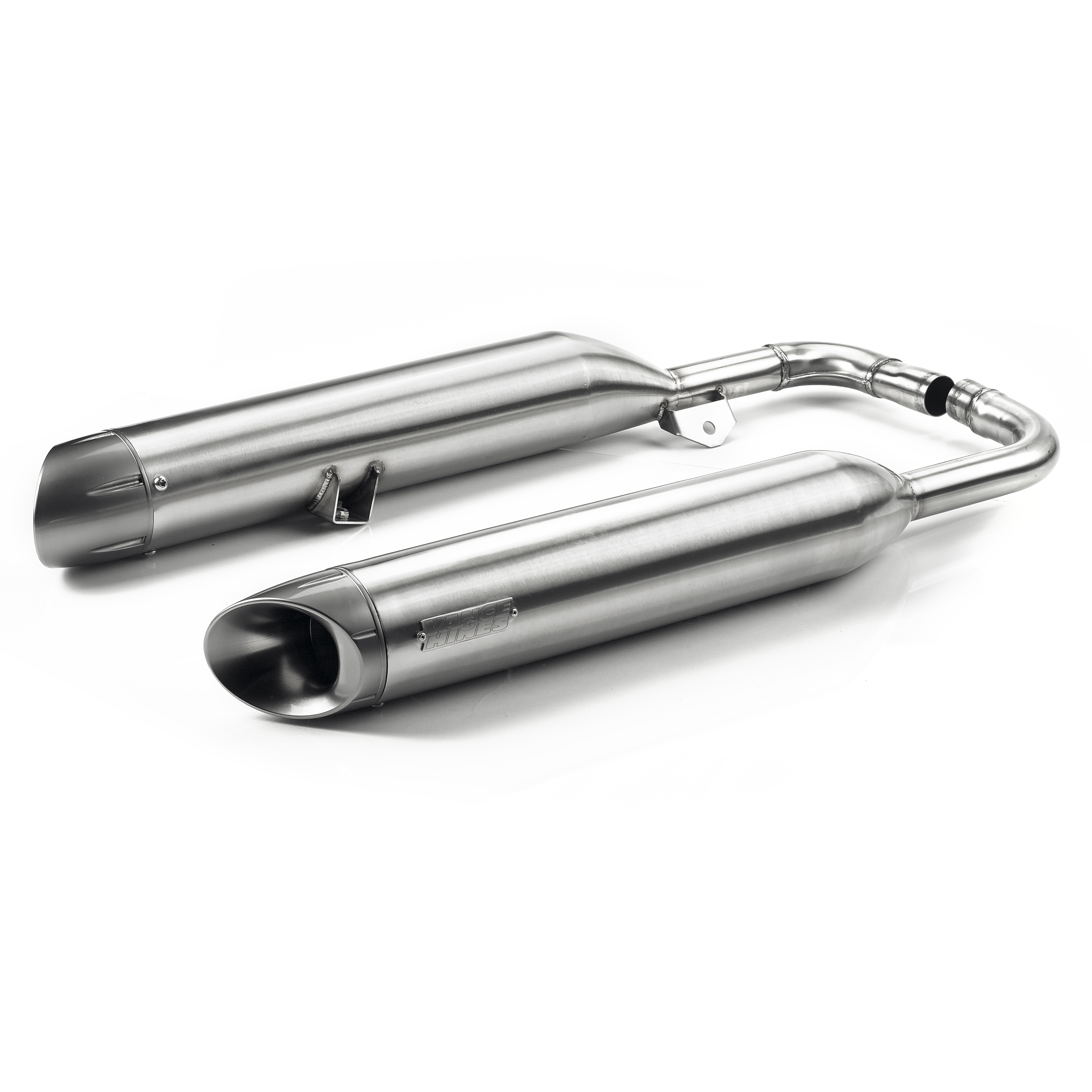 Silencer Pair, Homol, Brushed image 1