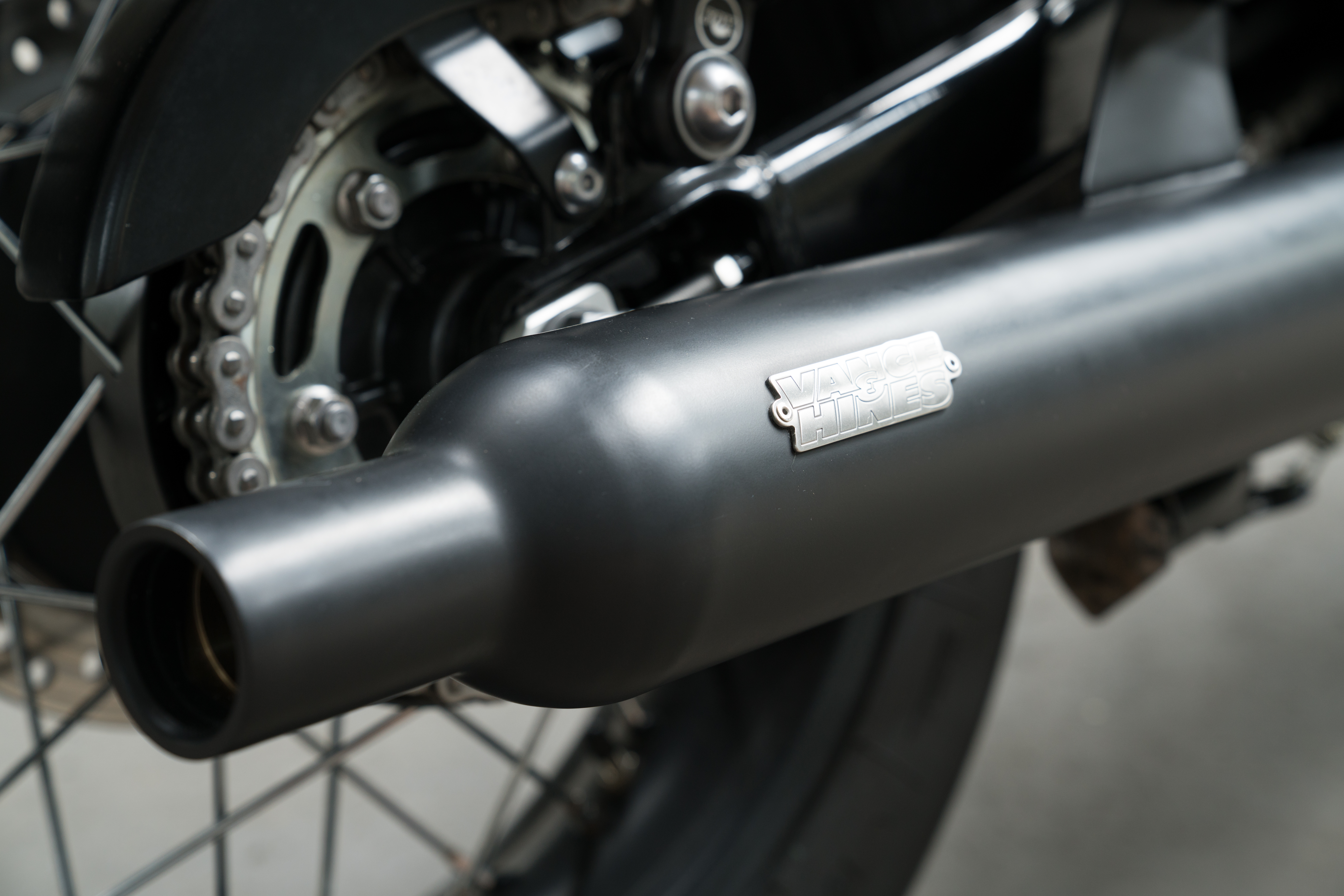 Silencer, Pair, Homologation, Black photo 2