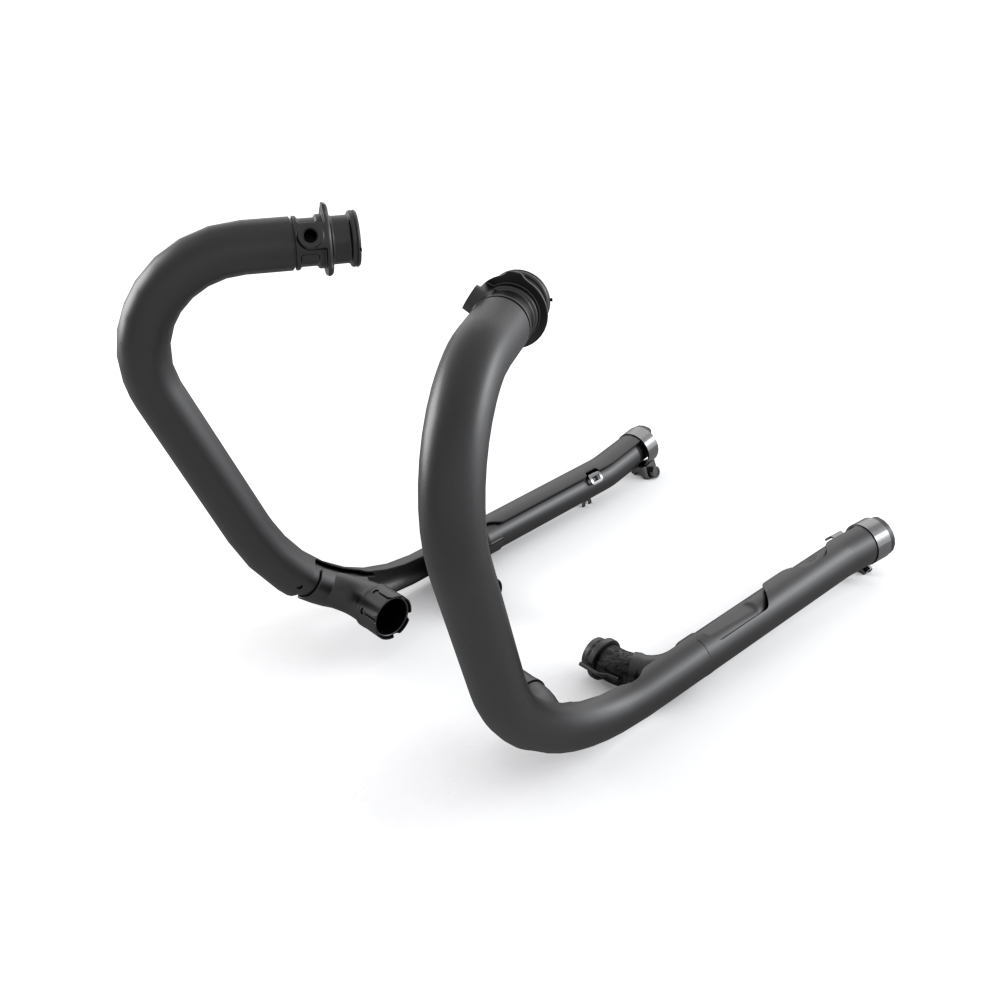 Black Exhaust Headers, Pair (A9600652) | Triumph Waukesha