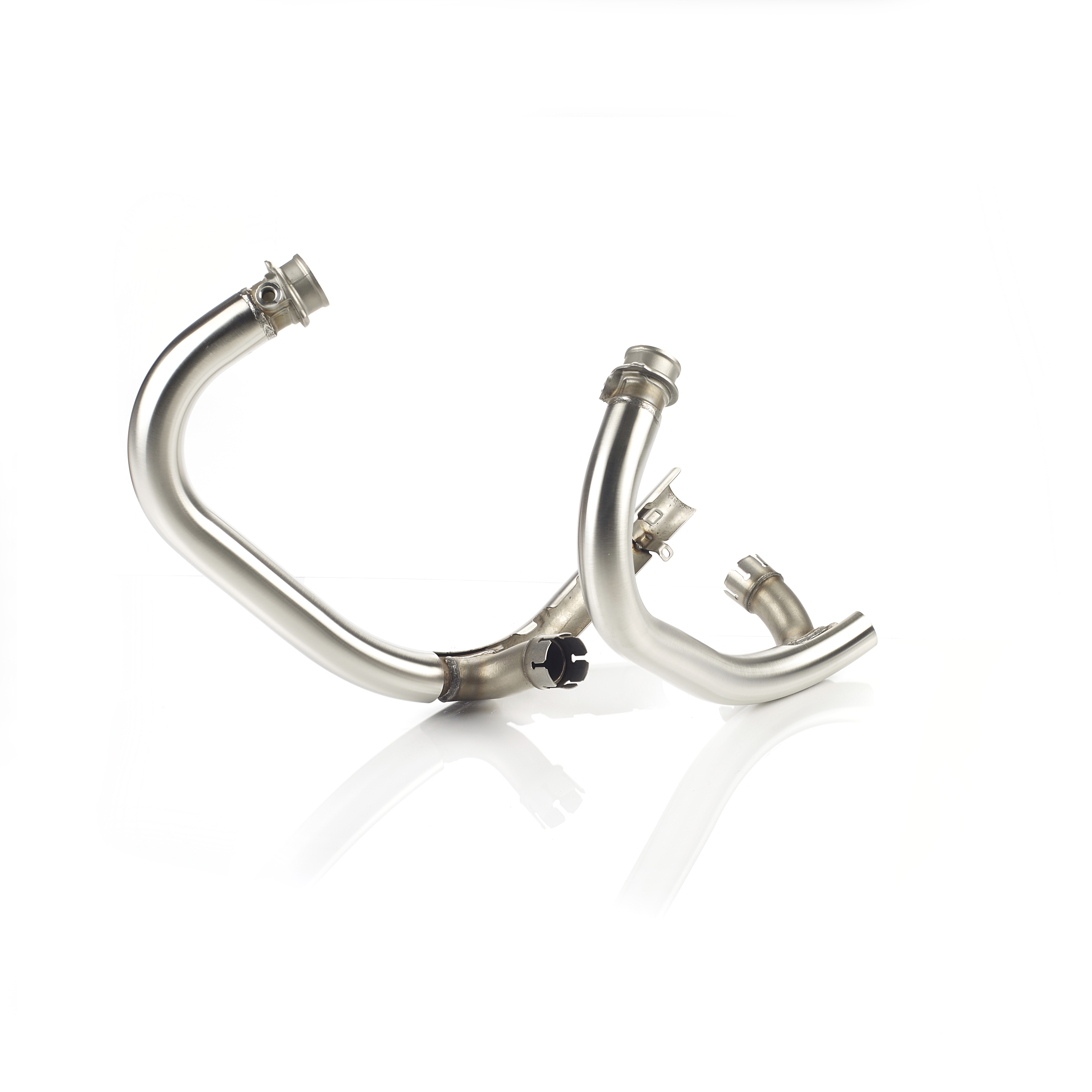 Exhaust Header Pair, Brushed photo 1