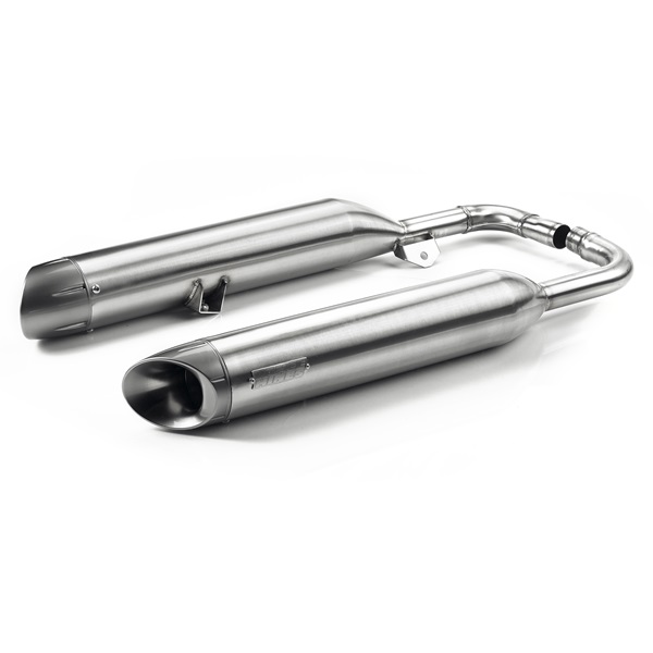 Silencer Pair, Homol, Brushed photo 1