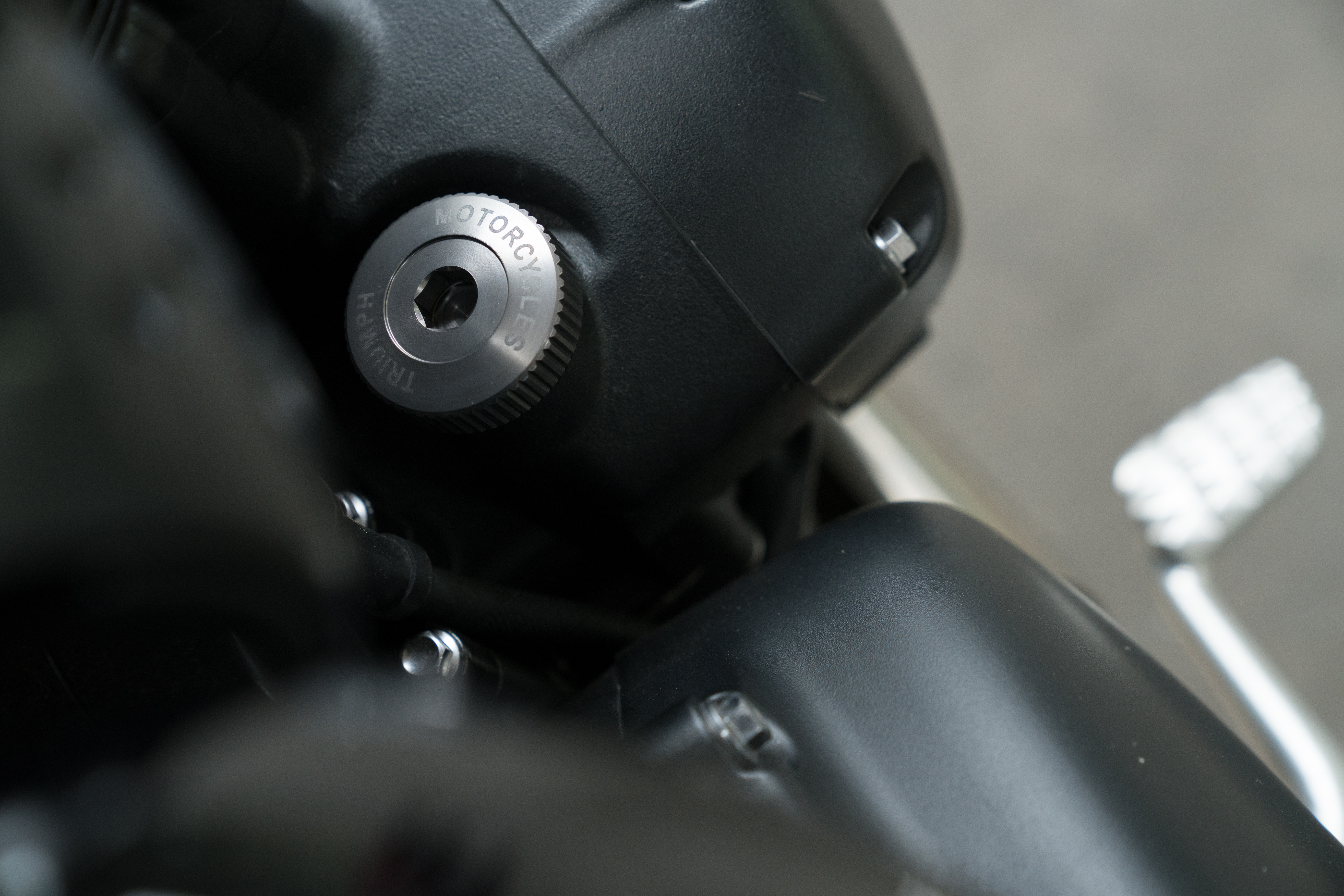 Oil Filler Cap, Machined, Gun photo 3
