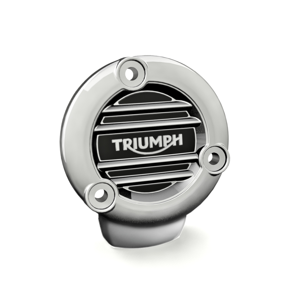 TPS Cover, Ribbed, Chrome photo 2
