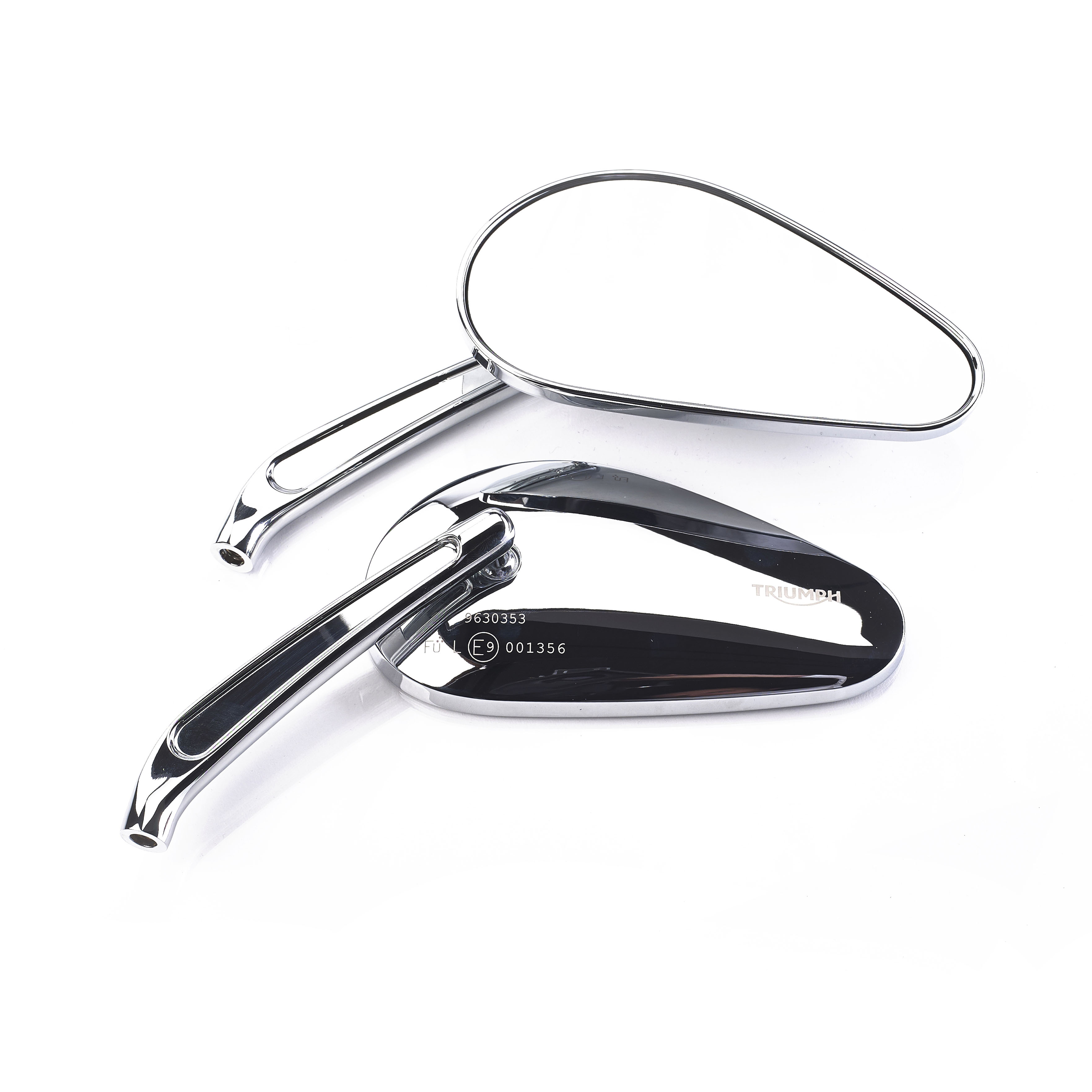 Teardrop Mirrors, Cast, Chrome photo 1