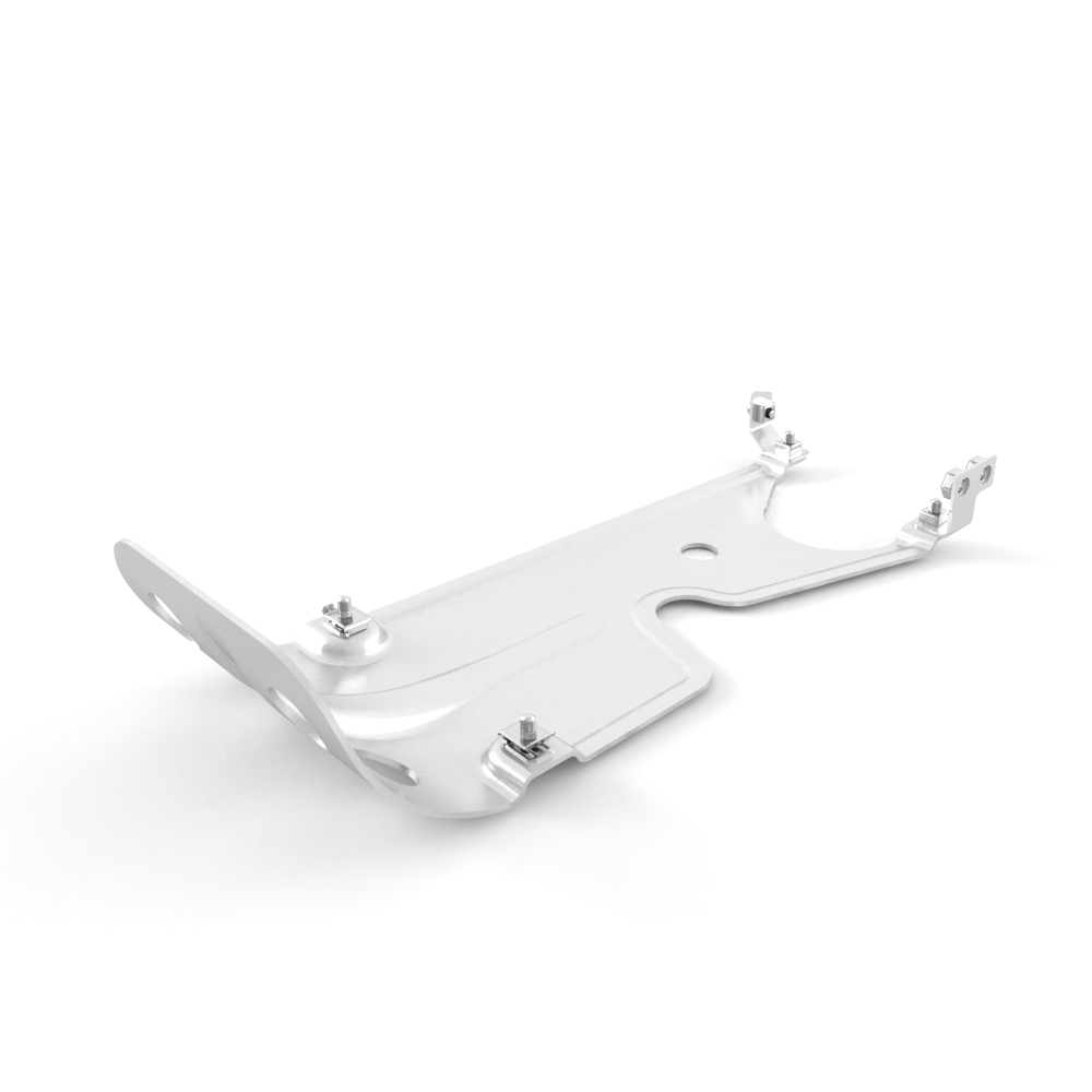 Sump Plate, Aluminium, Clear photo 1