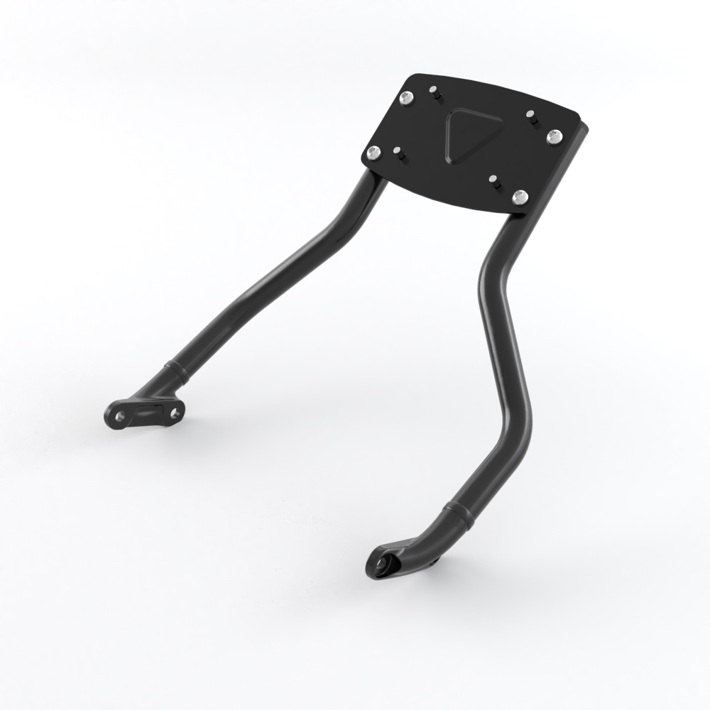 Uprights Kit, Backrest, Black photo 1