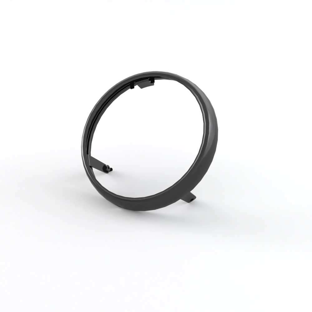 Headlight Bezel, Black photo 1
