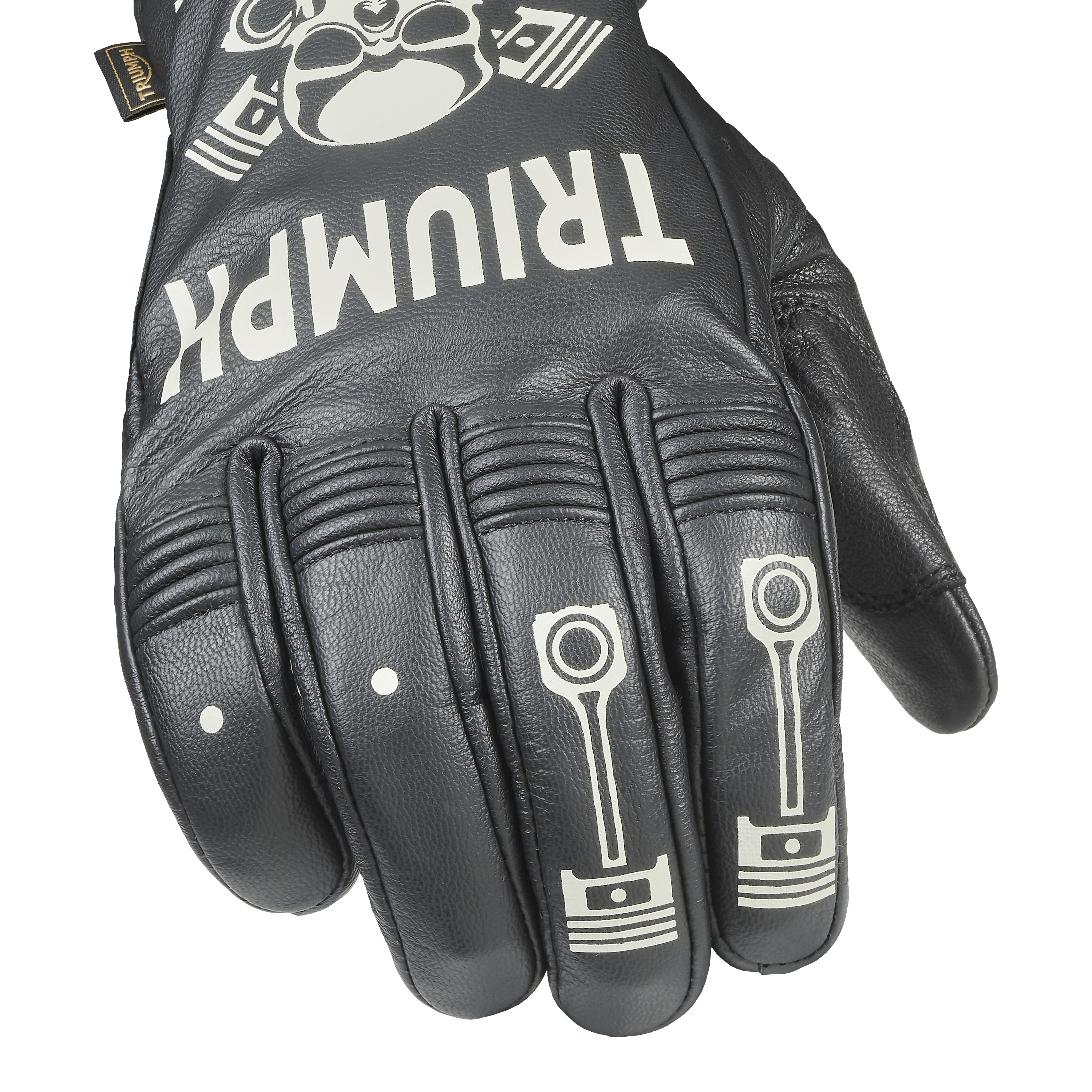 PISTON GLOVE BLACK / BONE XS image 8