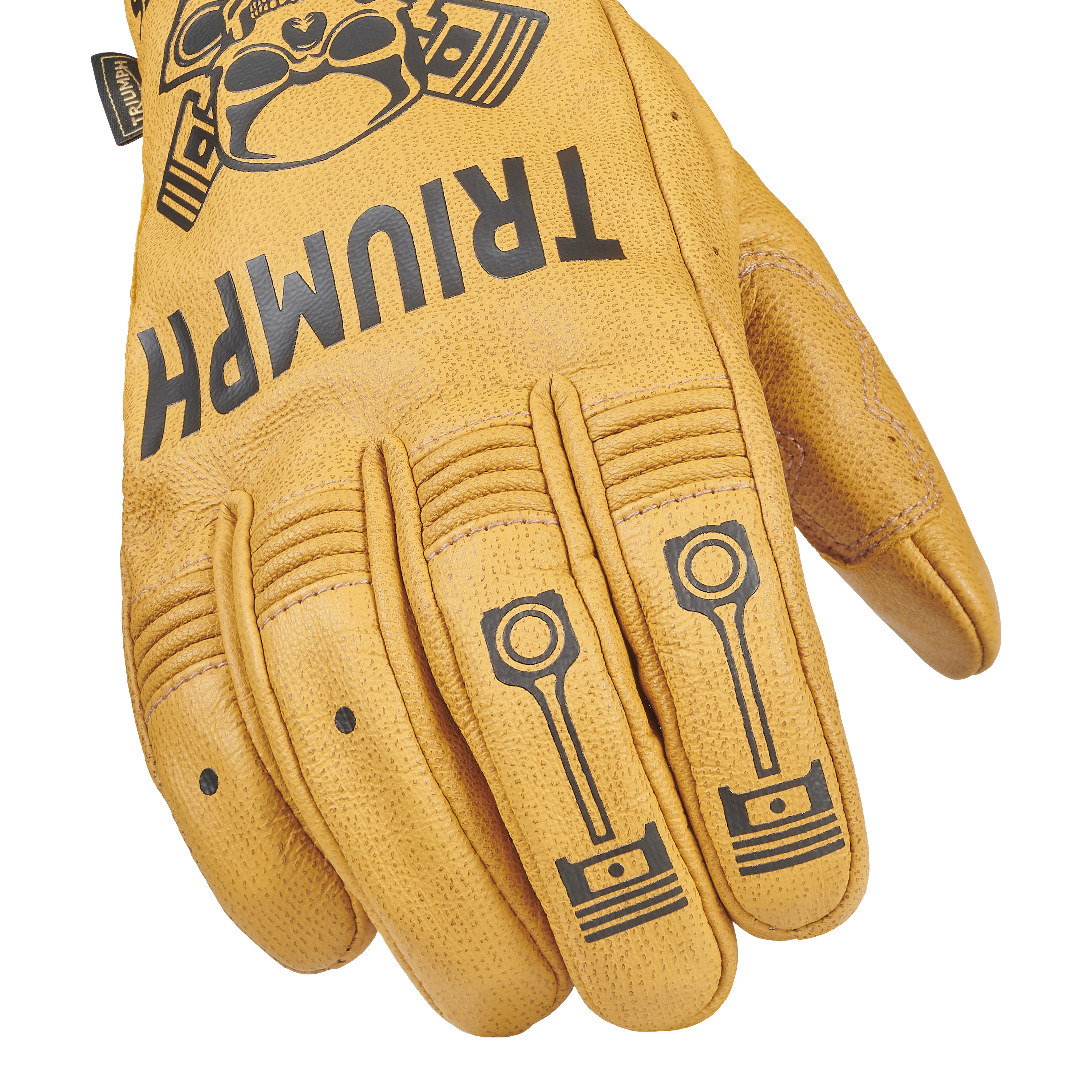 PISTON GLOVE GOLD / BLACK XS image 5