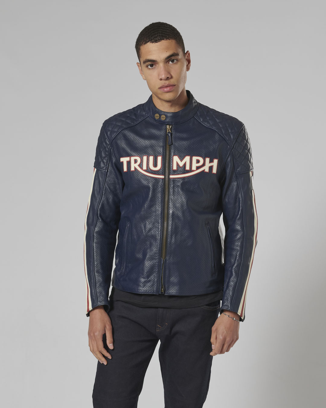 BRADDAN AIR RACE JACKET BLUE M image 13