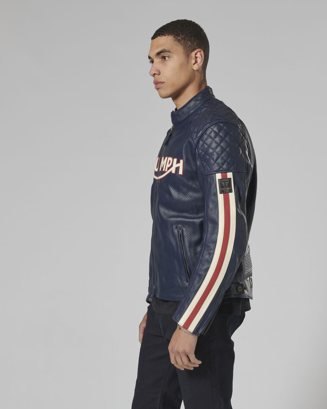BRADDAN AIR RACE JACKET BLUE M image 9