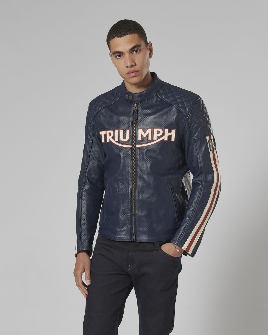 BRADDAN AIR RACE JACKET BLUE S image 12