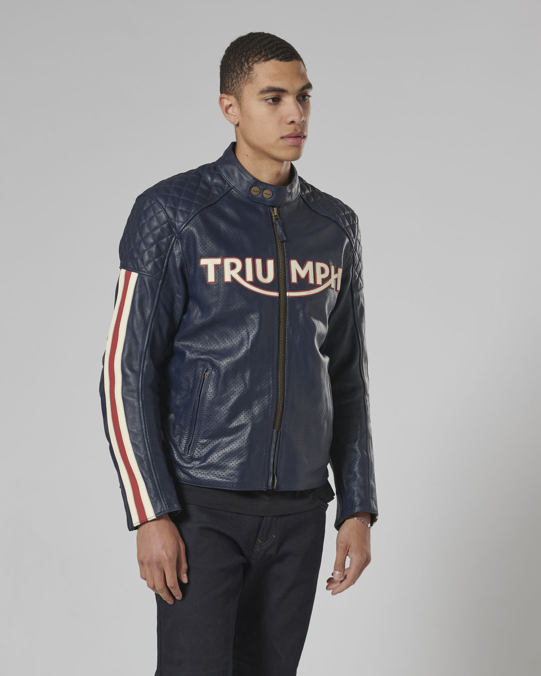BRADDAN AIR RACE JACKET BLUE S image 10