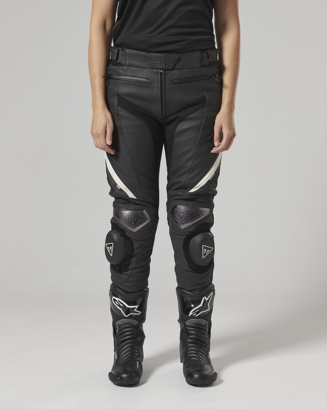 Triple Leather Jeans photo 13