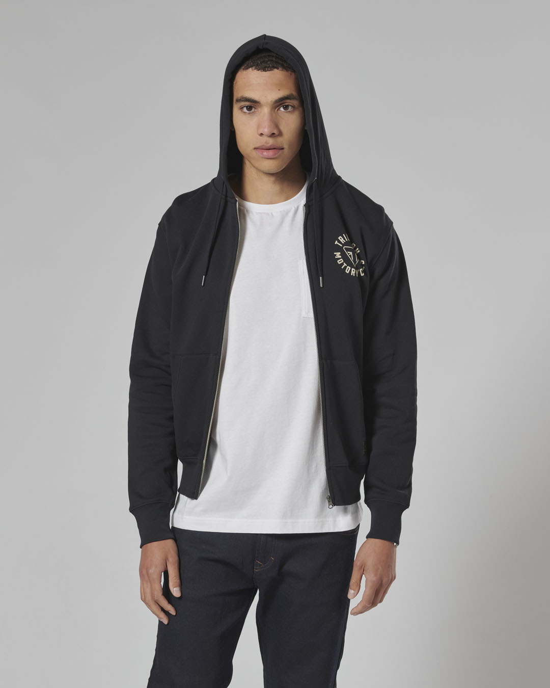 Digby Hoody Jet Black photo 3