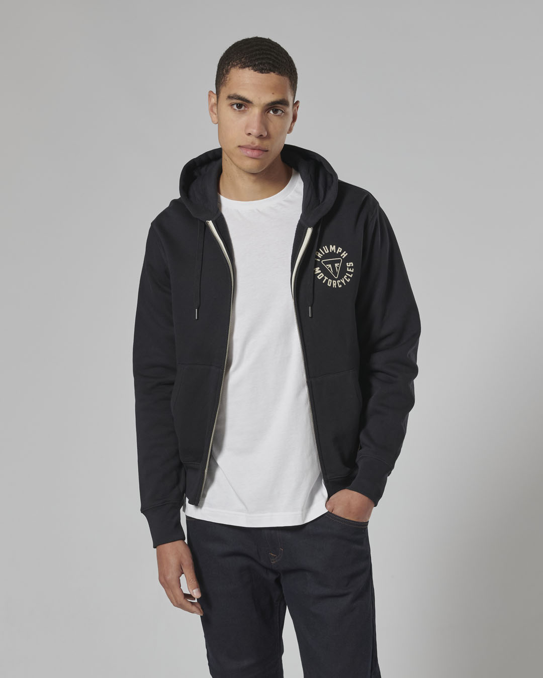 Digby Hoody Jet Black photo 6
