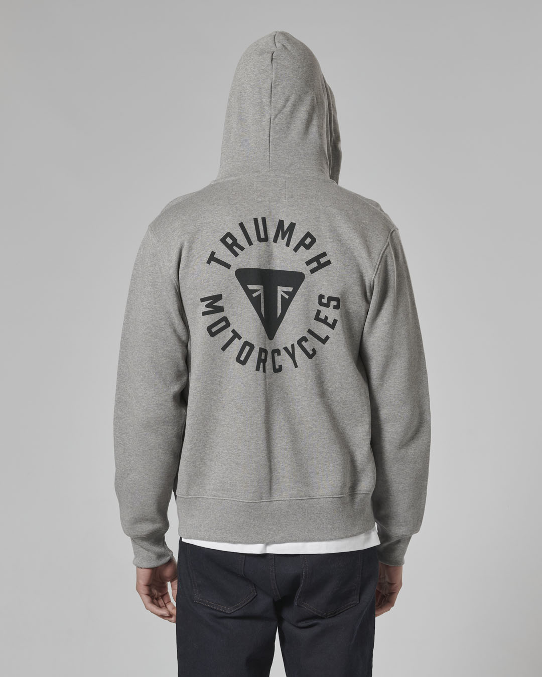 Digby Hoody Grey Marl photo 8
