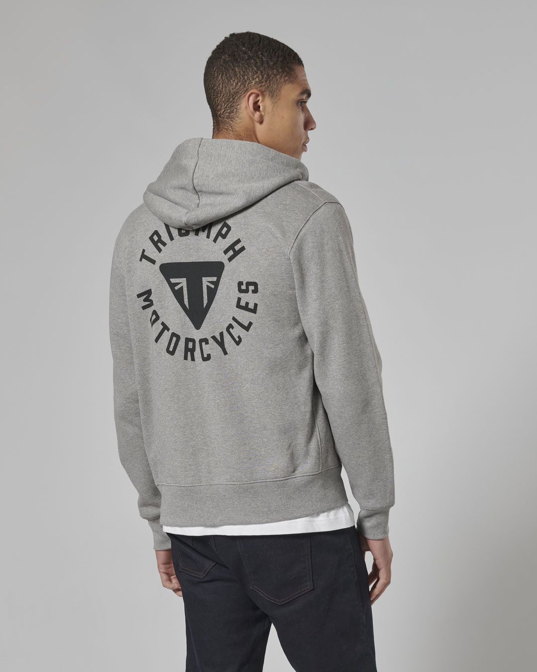 Digby Hoody Grey Marl photo 4