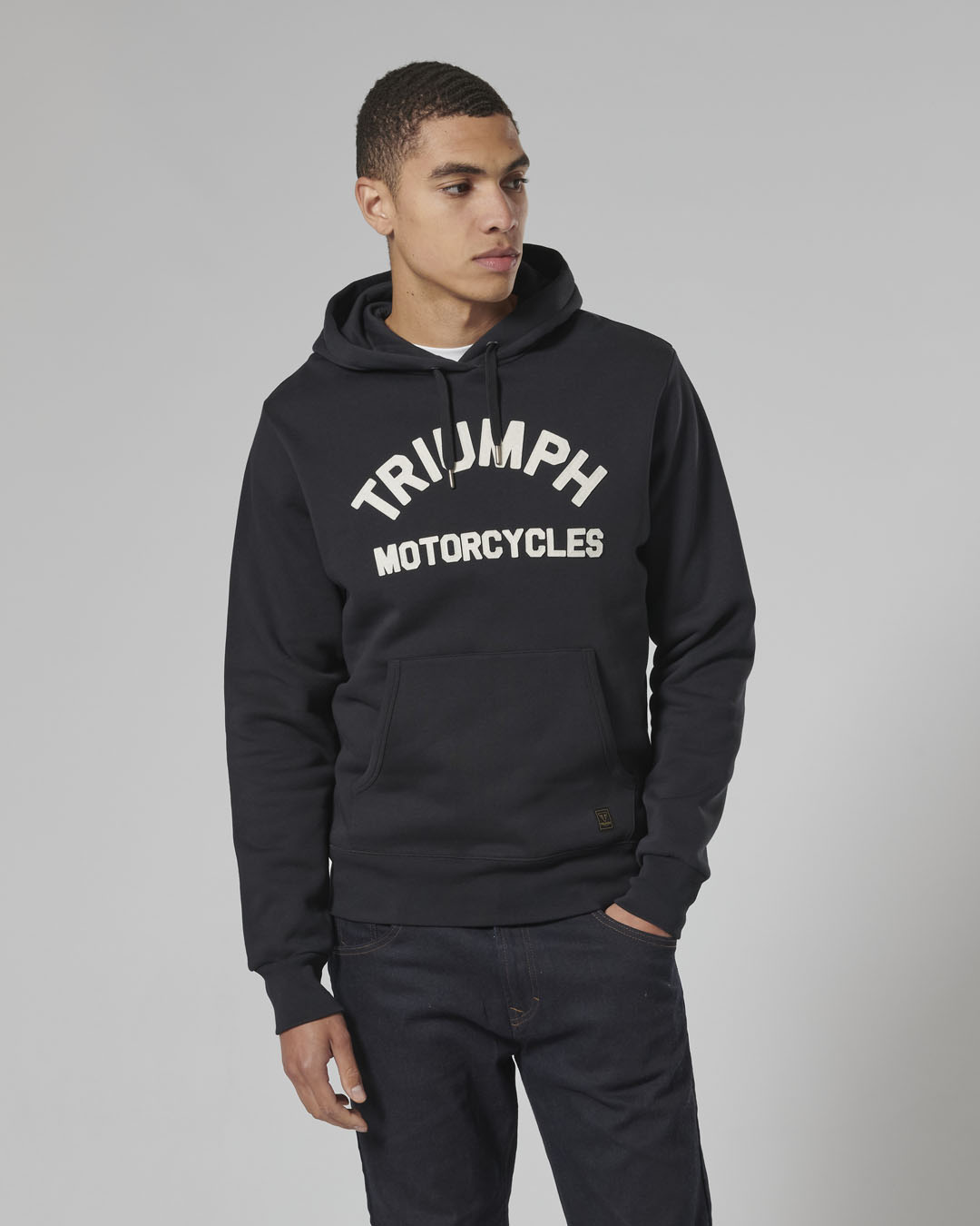 Carrick Pull-On Hoodie Black photo 8
