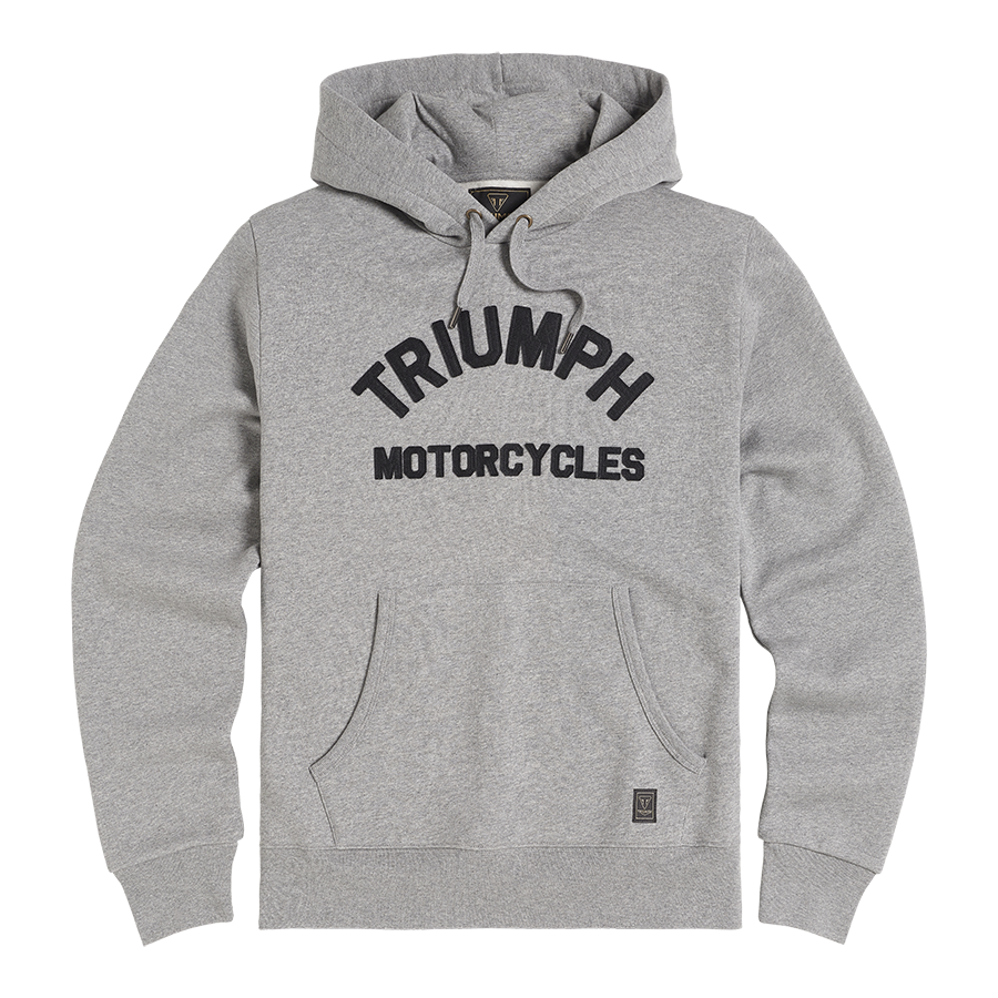 Carrick Pull-On Hoodie Grey Marl photo 3