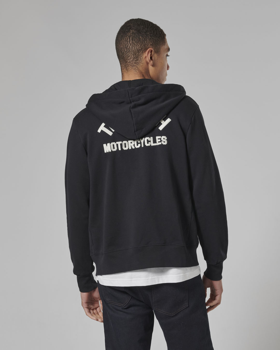 Dolan Full Zip Sweat Black photo 6