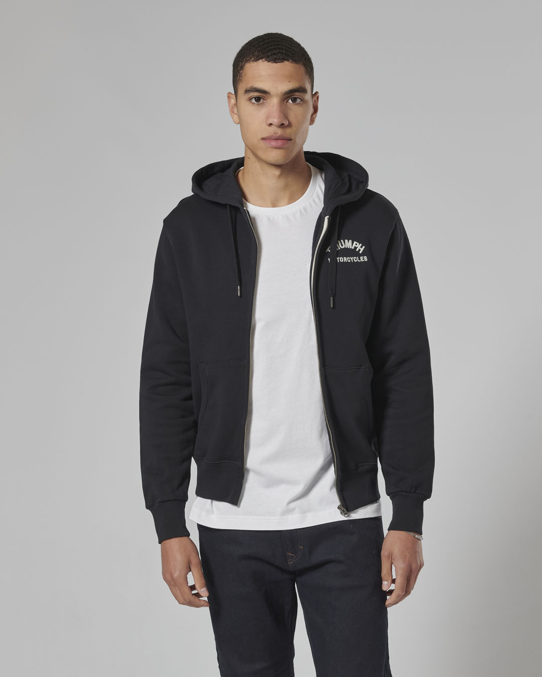 Dolan Full Zip Sweat Black photo 3