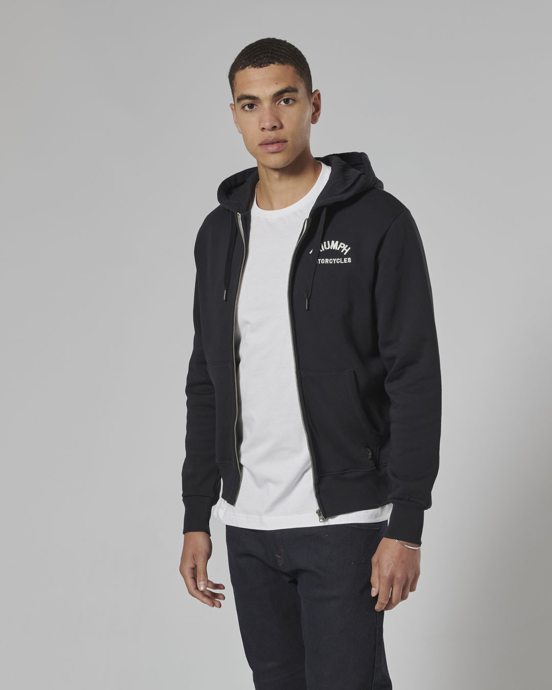 Dolan Full Zip Sweat Black photo 5