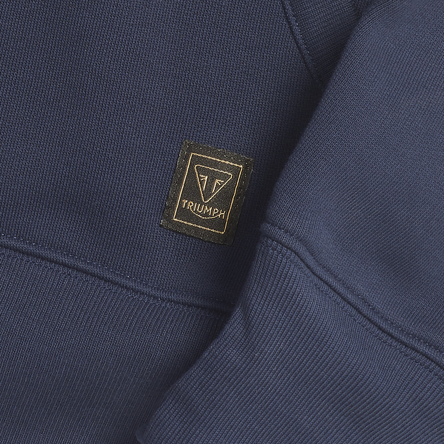 Carrick Pull-On Hoodie Navy photo 3
