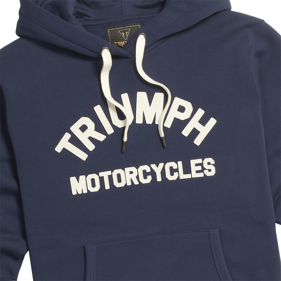 Carrick Pull-On Hoodie Navy photo 1