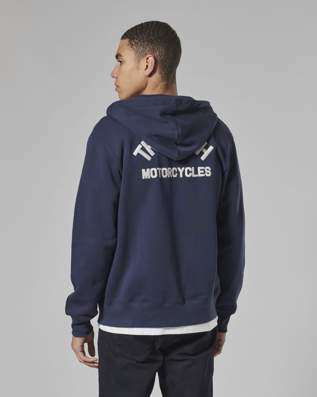 Dolan Full zip Sweat Navy photo 4