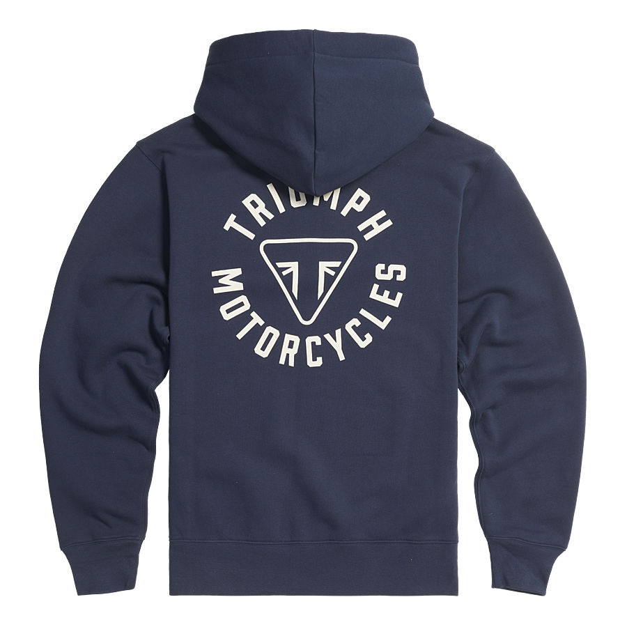 Digby Full Zip Hoodie Navy photo 1