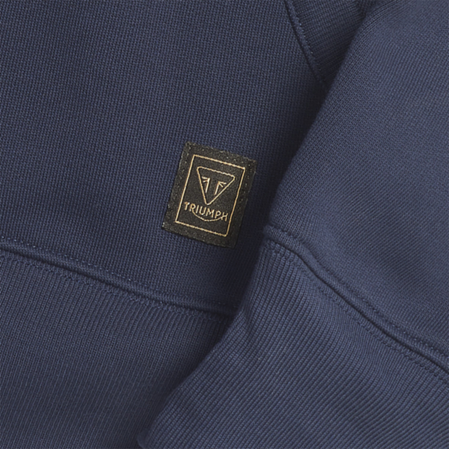 Digby Full Zip Hoodie Navy photo 5