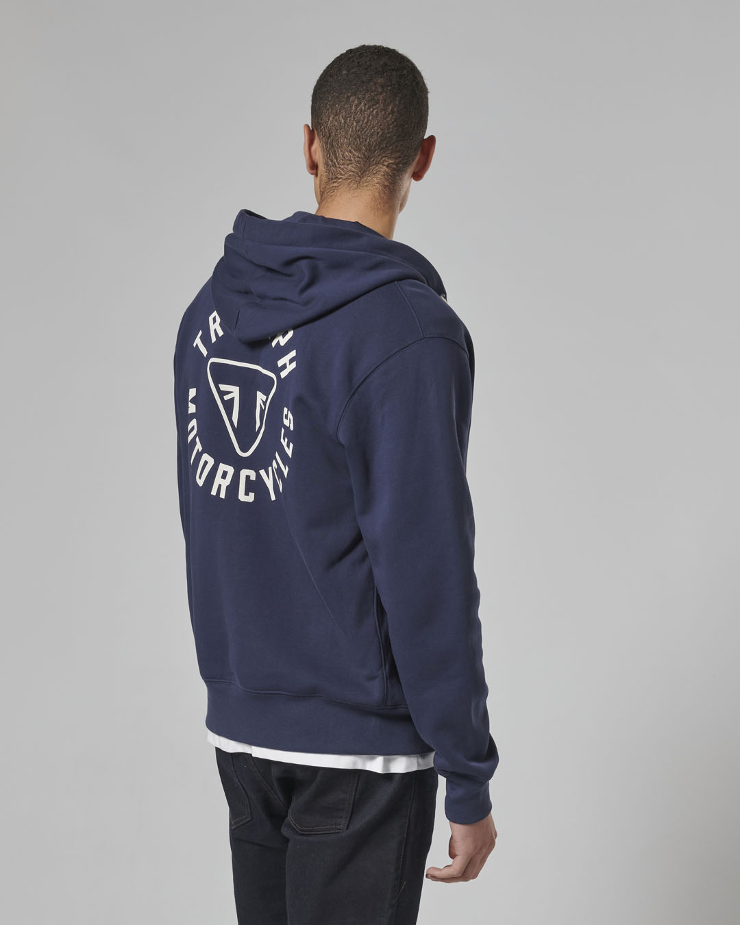 Digby Full Zip Hoodie Navy photo 11
