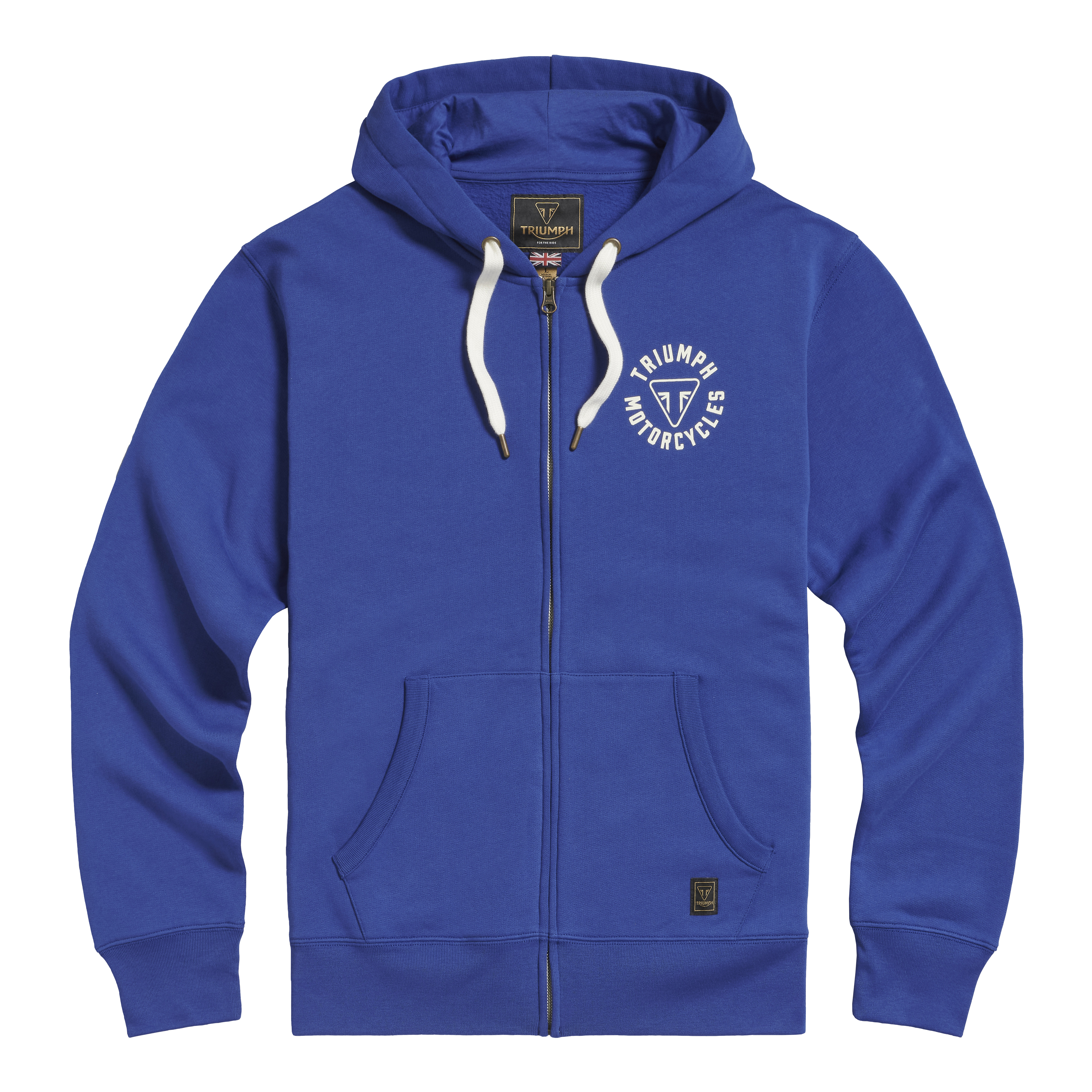 Digby Full Zip Hoodie Blue photo 5
