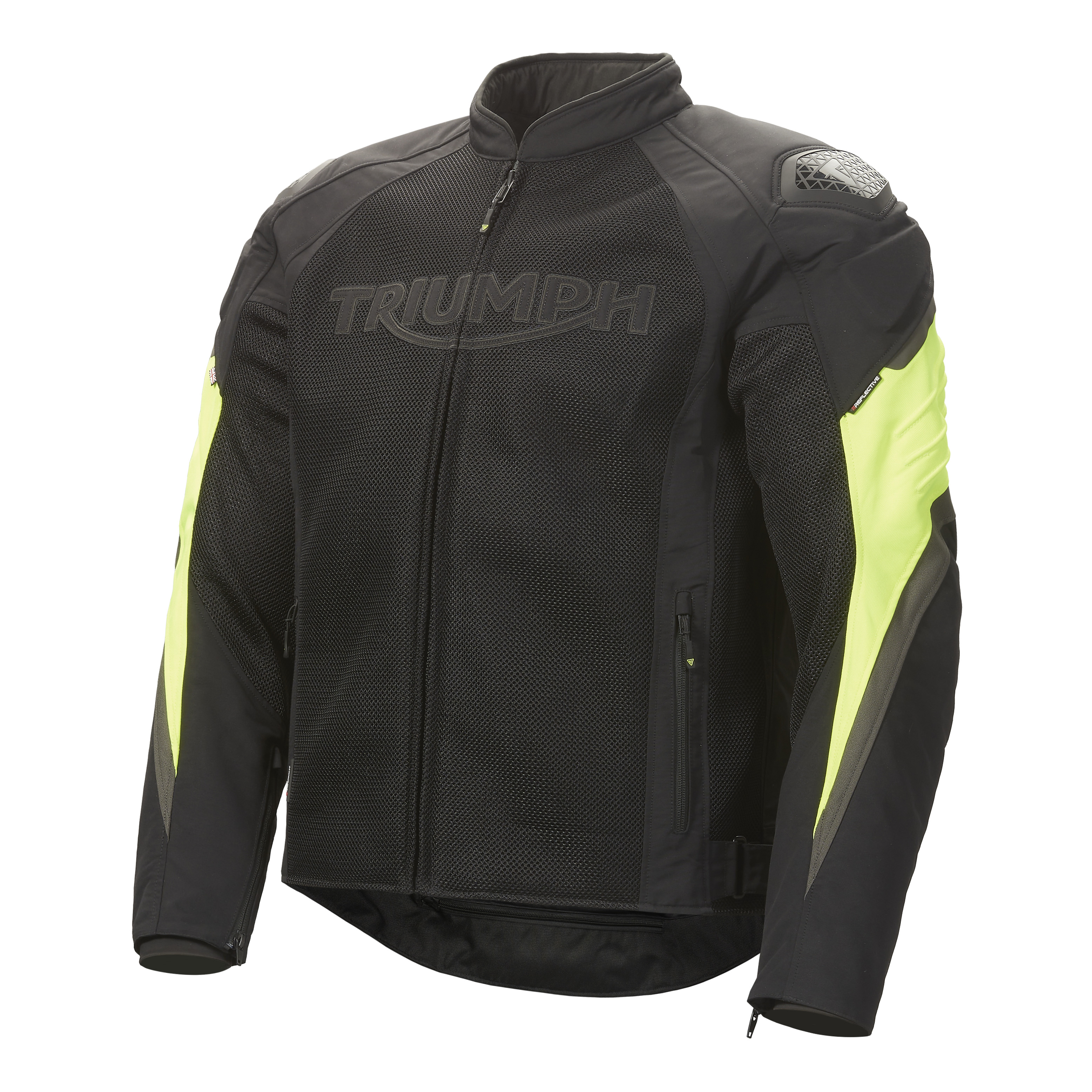 TRIPLE MESH JACKET - BLACK / FLURO L image 3