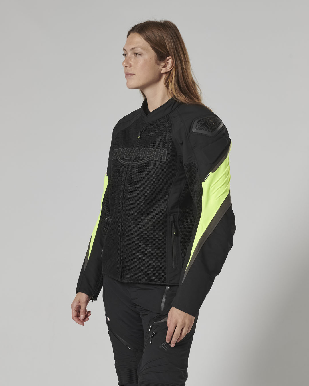 TRIPLE MESH JACKET - BLACK / FLURO L image 16
