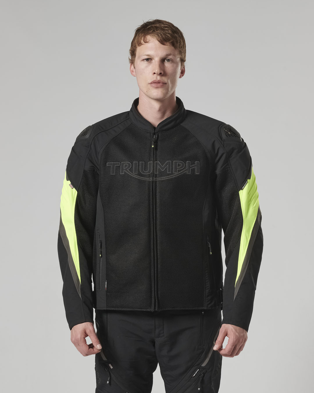 TRIPLE MESH JACKET - BLACK / FLURO L image 9