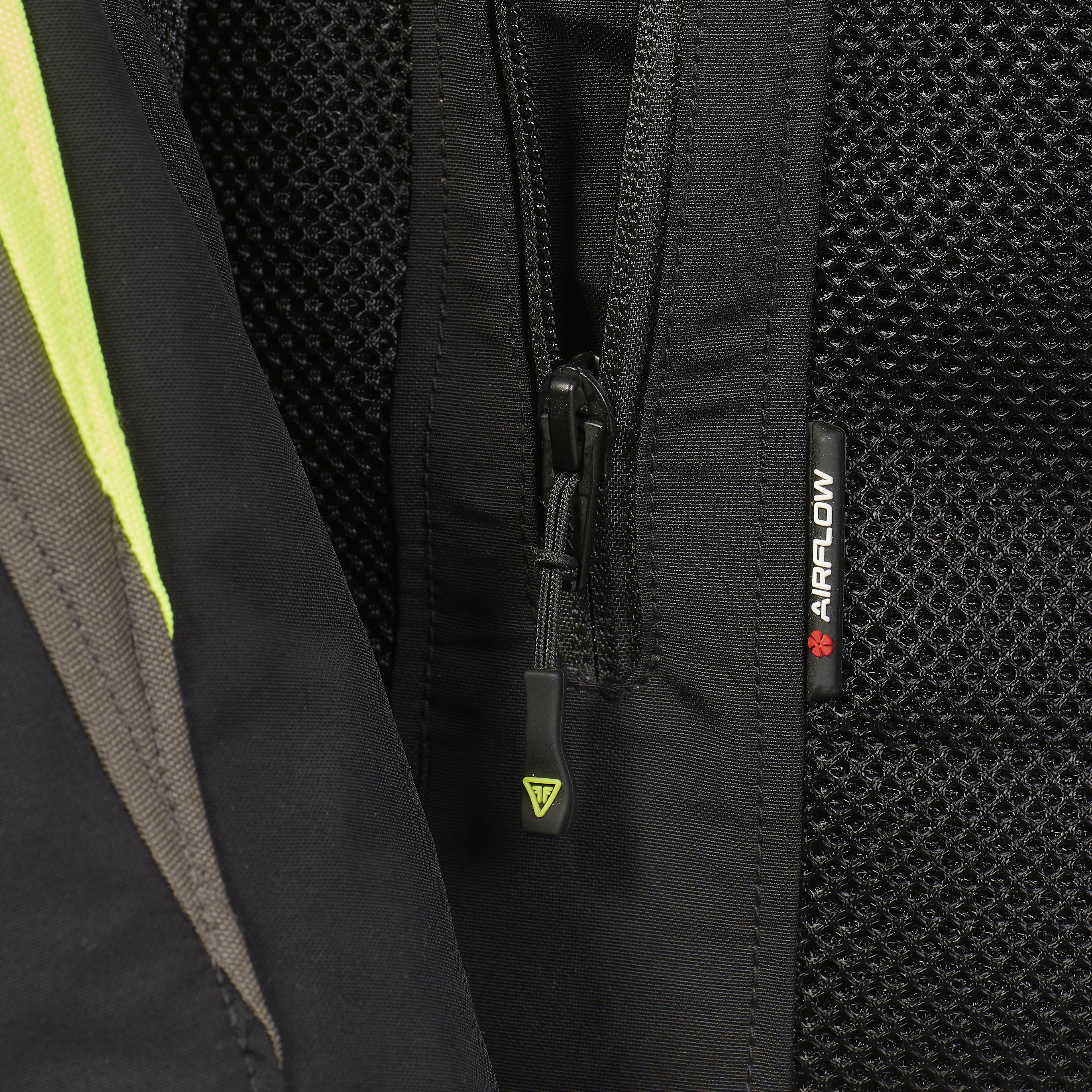 TRIPLE MESH JACKET - BLACK / FLURO XL image 6