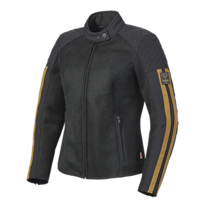 Ladies Braddan Retro Mesh Black / Gold photo 19