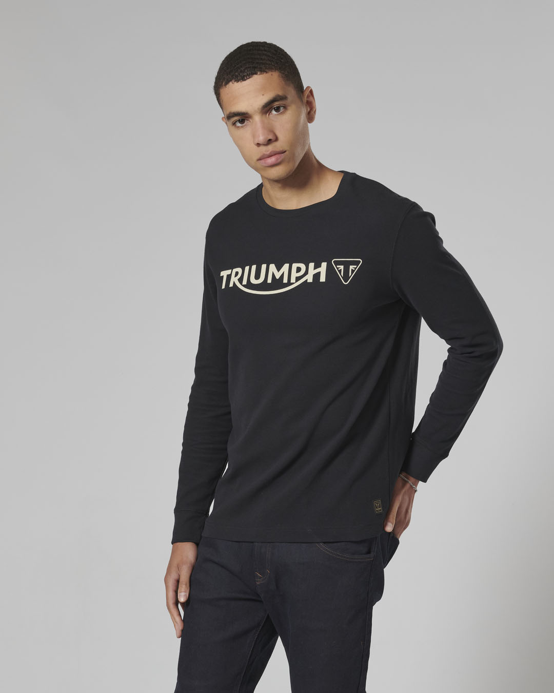 BETTMANN L/S WAFFLE BLACK T-SHIRT XXL image 6