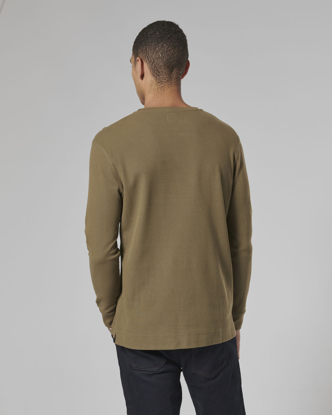 BETTMANN L/S WAFFLE KHAKI T-SHIRT XS photo 6