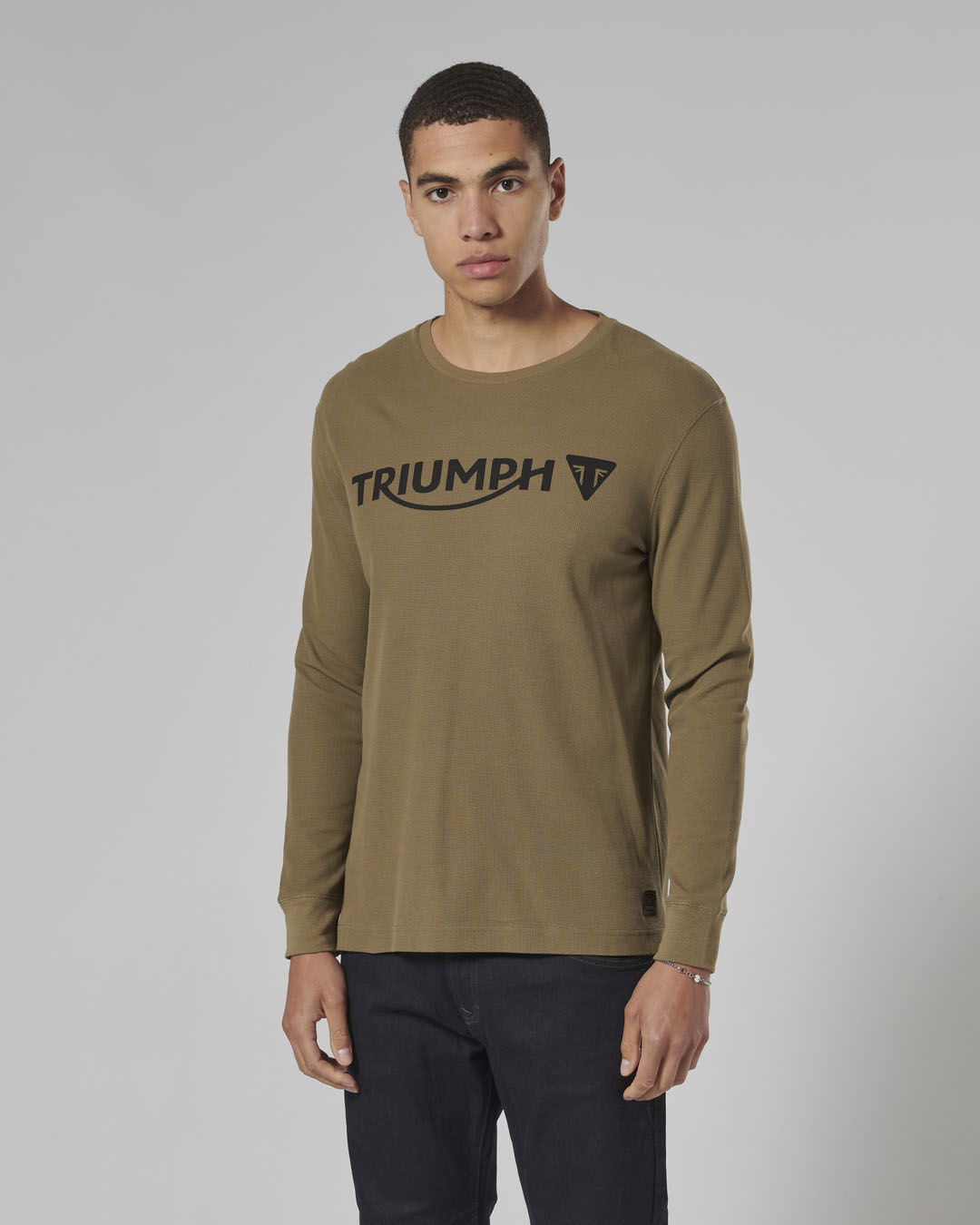 BETTMANN L/S WAFFLE KHAKI T-SHIRT XS photo 7