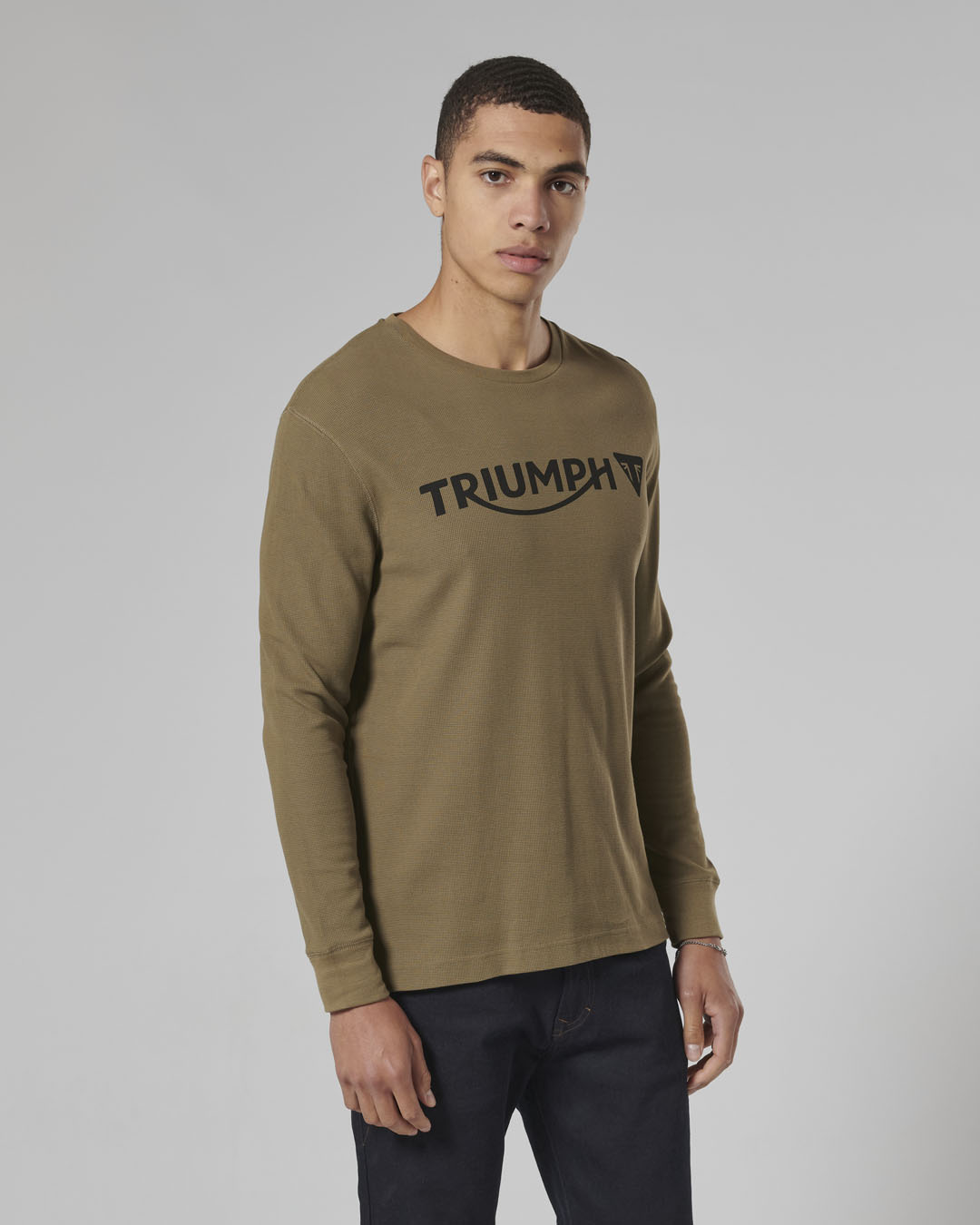 BETTMANN L/S WAFFLE KHAKI T-SHIRT XS photo 4